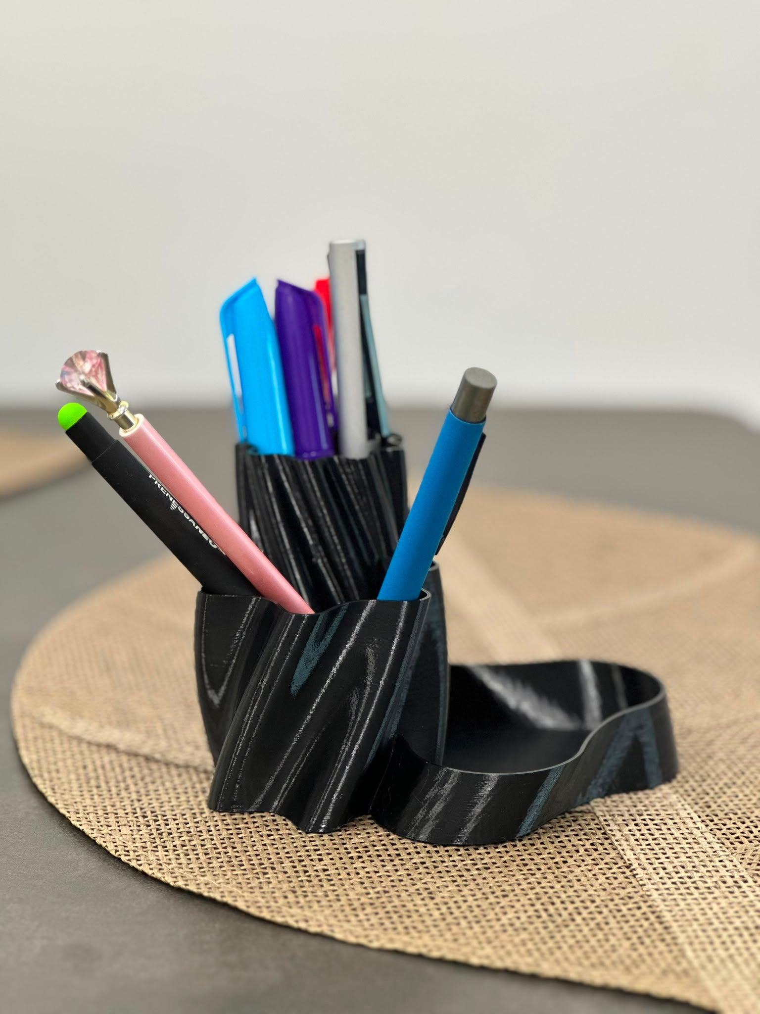 Suport pentru pixuri si accesorii de birou